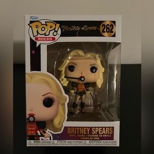 Funko Pop Rocks Britney Spears 262 Circus Common Vinyl Figurine